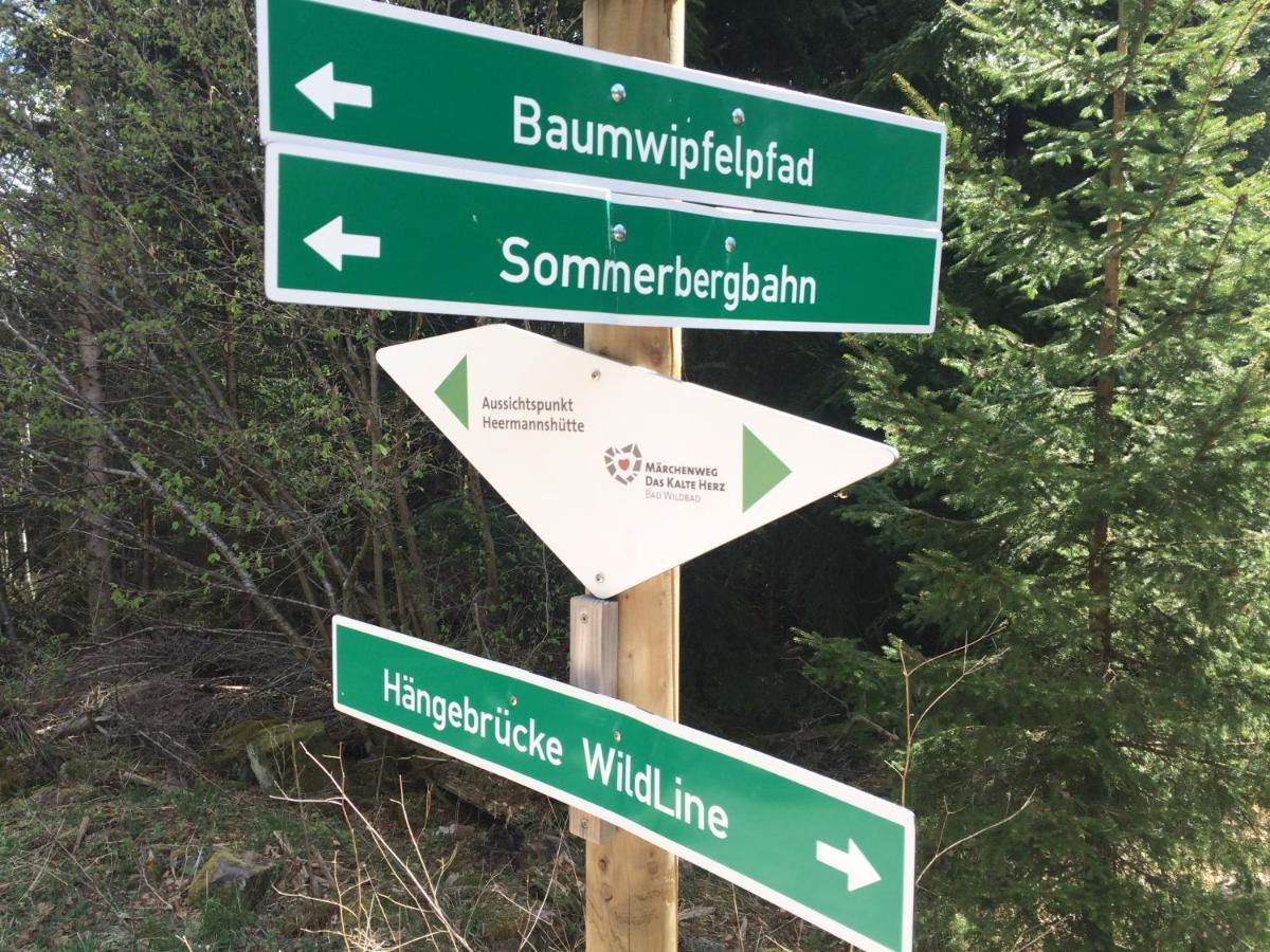 Ferienwohnung Kuckuck Auf Dem Sommerberg Incl Schwarzwaldcard Plus - 2 Zimmer 50Qm Бад-Вильдбад Экстерьер фото